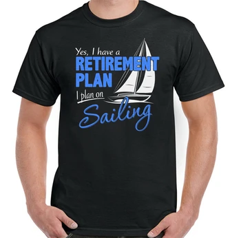 Buriavimo išėjimo į Pensiją Plano Mens Juokinga Sailor T-Shirt Valtis, Laivas, Jachta Karališkojo karinio jūrų Laivyno Retro Tee Marškinėliai
