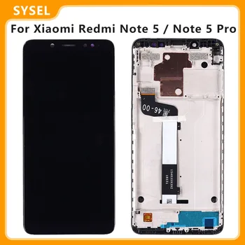 Už Xiaomi Redmi 5 Pastaba / REDMI 5 Pastaba Pro LCD Ekranas + lietimui Stiklo Jutiklis Asamblėjos Nemokamai Įrankiai