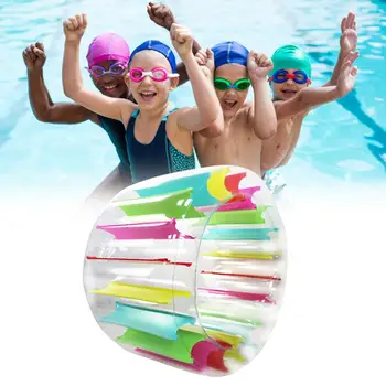 NAUJAS 0,25 mm PVC Oro Roller Ball Žaislas Pripučiami Vandens Rato Volas Plaukti Daugiafunkcinis Vandens Varantys Žaislas Vaikams