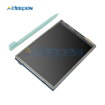 3.5 colių TFT LCD Ekranas Ekrano Monitorius su 4 Touch Panel 320*480 320x480 už RPi1/RPi2/aviečių pi3 Valdybos V3