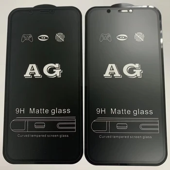 100vnt/Daug Visiškai Grūdintas Stiklas AG Matinis Ekrano apsaugos Xiaomi Redmi 9 Pastaba Pro Max Pastaba 9S 8 8A 8T K20 K30 Pro Nemokamai DHL