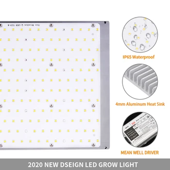 Pritemdomi LED Grow Light 120W viso Spektro Led Augti 