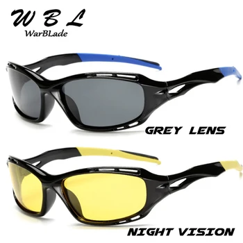 WarBlade Aukštos Kokybės Karšto Mados Poliarizuoti Akiniai nuo saulės Prekės ženklo Dizainas Vyrų Kvadratinių Vairavimo Saulės akiniai vyrams UV400 Akiniai