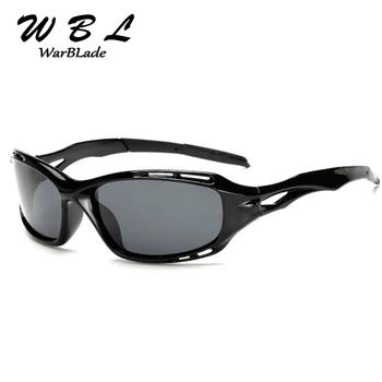 WarBlade Aukštos Kokybės Karšto Mados Poliarizuoti Akiniai nuo saulės Prekės ženklo Dizainas Vyrų Kvadratinių Vairavimo Saulės akiniai vyrams UV400 Akiniai