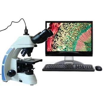 NAUJAS ATVYKIMO 5MP USB Vaizdo CCD Kamera Biologinių Stereo Mikroskopas su Vaizdo Fiksavimo pramonės Elektroninių Okuliarą su 2 adapteris