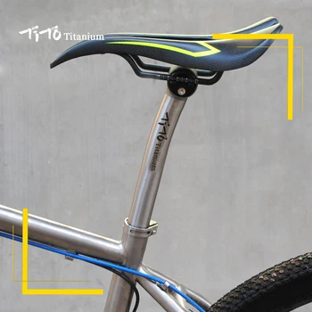 TiTo naują atvykimo titano lydinio po plaukti nuo balnelio iškyšos dviračių nuo balnelio iškyšos kelių dviratį MTB dviratį nuo balnelio iškyšos ilgis gali būti pritaikyti