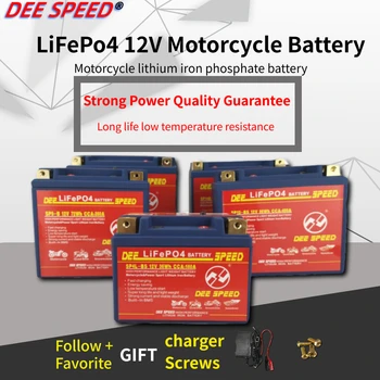 LifePo4 motociklo akumuliatoriaus 12V 4Ah 5Ah 20Ah didelės talpos su BMS ličio bateria už yamaha Motor pradėti 12v li fe baterija