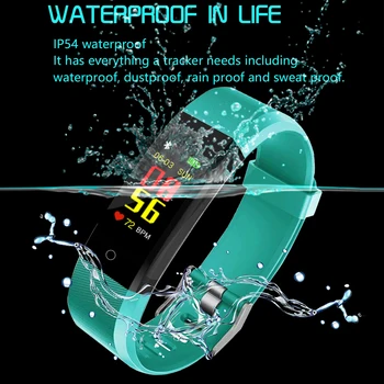 FXM 2019 Smart Watch Vyrų Sveikatai Stebėti Širdies ritmą/Kraujo Spaudimas/Pedometer Bluetooth Vandeniui Sporto Apyrankė