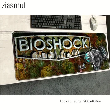 Bioshock pelės mygtukai 900x400x2mm kilimėliai High-end Kompiuterių pelės kilimėlį žaidimų priedai užrakinta krašto kilimėlis keyboard games pc gamer
