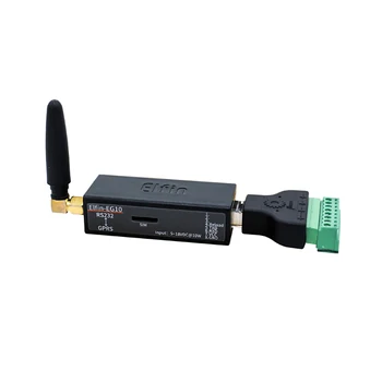 Serial Port RS232 į GPRS, GSM Konverteris Modulis RJ45 Tinklo Serverio Modulio laikiklis Modbus TCP, UDP Protokolas Elfin-EG10 Q230