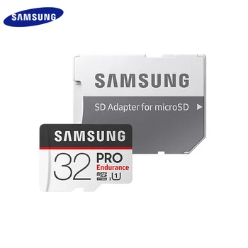 Originalus SAMSUNG Micro SD Kortelės PRO Ištvermės Klasės 10 SDHC 32GB 64GB SDXC 128GB U1 UHS-I Kortelės 