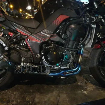 Z1000 Motociklo Išmetimo Duslintuvo Vamzdis Modifikuotų Stainess Plienas Visą Sistemą, Kawasaki Z1000 2010 2011 2012 2013 2016