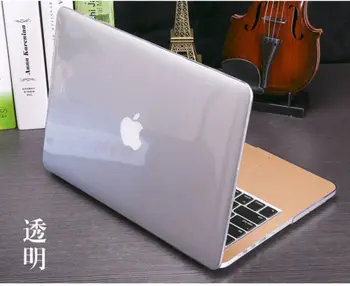 Visiškai aišku, sunku Padengti Atveju+klaviatūros dangtelis Apple Macbook Air Pro Retina Jutiklinis Baras & ID 11 11.6 13 13.3 15 15.4 16 byloje