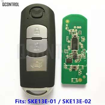 QCONTROL 3 Mygtukai Smart Klavišą Kostiumas MAZDA CX-3 CX-5 Axela Atenza Modelis SKE13E-01 ar SKE13E-02 Automobilį Nuotolinio Valdymo
