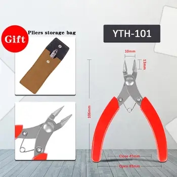 YTH101 Japan tipas tiekėjas Karpymo Sklandžiai Tvarkyti Anti-slip Gumos tiekėjas Tinka šeimoms Užspaudimo replės Nuėmimo Replės