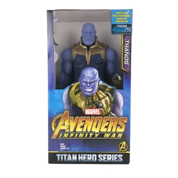 Marvel Keršytojas:Endšpilis Thanos 30cm Veiksmų-Duomenys Kūrybos Kolekcijos TV ir Kino Periferinių Vaikams Gimtadienio Dovanos