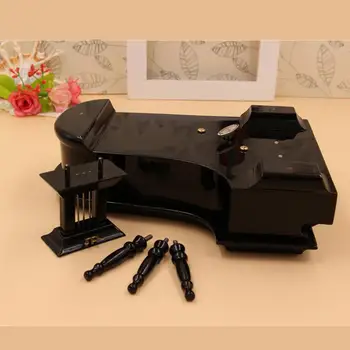 Miniatiūriniai Fortepijono Modelio Surinkimo Replika Mini Pianinas su Išmatų Muzikos instrumentų Kolekcija Dekoratyviniai Papuošalai Ekranas