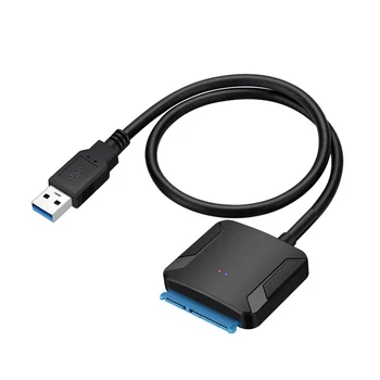 Nešiojamas Docking Station Maitinimo Adapteris SATA į USB Adapteris 2.5 