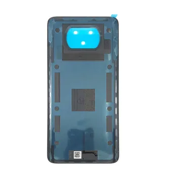 Originalios Baterijos, Galinio Dangtelio Durų Būsto Fotoaparato Objektyvas Su Rėmo Pakeisti Xiaomi POCO X3 NFC Pasaulio Versija Galinis Dangtis