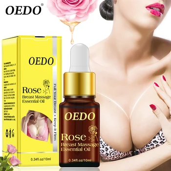 OEDO Rose Augalų Breast Enhancer Masažo Aliejus krūtys Gydymo Patraukli Krūties Kėlimo Dydį Padidinti Iki Firming Bust