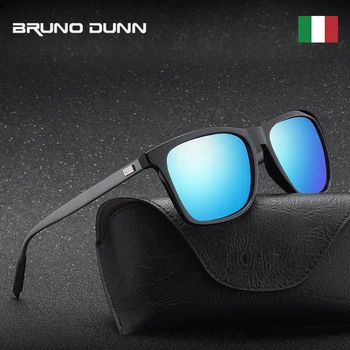 Bruno Dunn Unisex Retro Aliuminio 2019 Akiniai nuo saulės, Poliarizuoti Saulės Akiniai ray Vyrai Moterys oculos de sol masculino feminino sunglases