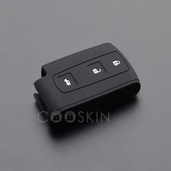 3 mygtukus automobilio raktas padengti atveju silikono automobilio nuotolinio klavišą 