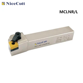 Nicecutt MCLNR/L1616/2020/2525 Išorės Tekinimo Įrankių Laikiklis CNMG120408 įterpti Tekinimo Įrankio Laikiklis Nemokamas pristatymas