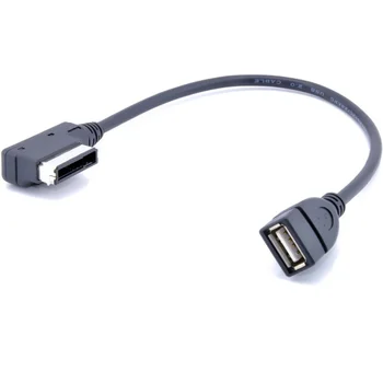 Neseniai kabelis adapteriai AMI MDI MMI ir Volkswagen Jetta / GTI / GLI / Passat / CC / Tiguan / EOS / USB o MP3 muzikos aš