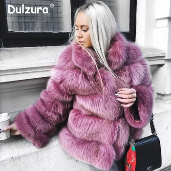 Moterų Žiemos 2018 Prabanga Dirbtiniais Kailio Liemenės, Paltai Shaggy Tirštėti Šiltų Viršutinių Drabužių Siuvimas Paltas Ins Mados High Street Netikrą Fox Fur Coat