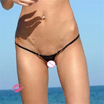Permatomas Seksualus Mini Micro Dirželius G Stygos Bikini Bottom Žemas Augimas Moterų Sexy Tangas T Back Kelnaitės Erotika Moteriškas Apatinis Trikotažas, Apatiniai Drabužiai