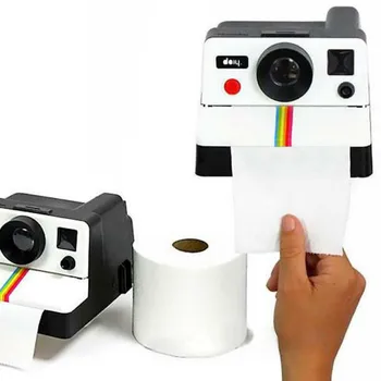 Kūrybos Audinių Langelį Retro Polaroid Fotoaparato Formos Įkvėpė Audinių Dėžės Tualetinio Popieriaus Ritinėlio Laikiklis Dėžutė Vonios kambarys Retro Dekoro WJ901