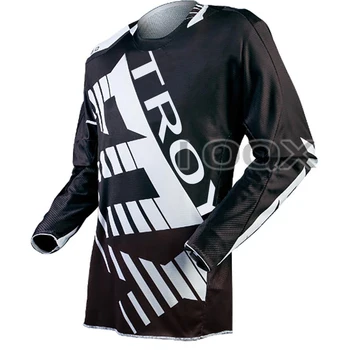 TROY Fox MX/MTB LENKTYNIŲ jersey Motokroso Dirt Bike Off-Road ATV MTB Mens Pavara
