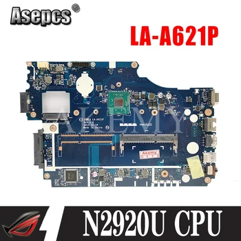 Acer aspire E1-510 E1-510-2500 nešiojamas plokštė Z5WE3 LA-A621P mainboard N2920 BGA visiškai išbandyta