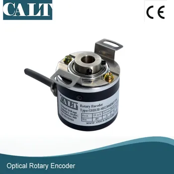Nemokamas pristatymas CALT GHH38 6mm tuščiavidurio veleno 100 200 360 500 1000 1024 p/r optinis rotary encoder