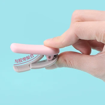Spalva Macaron Mini Mielas Washi Tape Dispenser Kawaii Nešiojamų Wasking Juostos Pjoviklis Japonų Mokyklos Raštinės Reikmenys Biuro Reikmenys