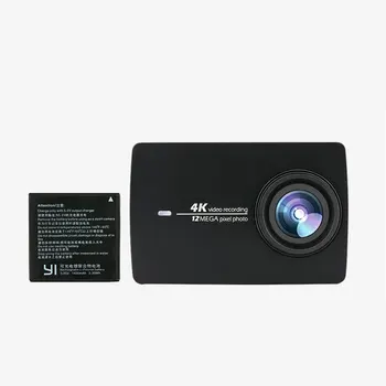 Xiaoyi II 4k Baterija 1400mah Az16-1 įkraunama ličio polimero baterija Xiaoyi Yi Lite YI 360 VR veiksmo kameros