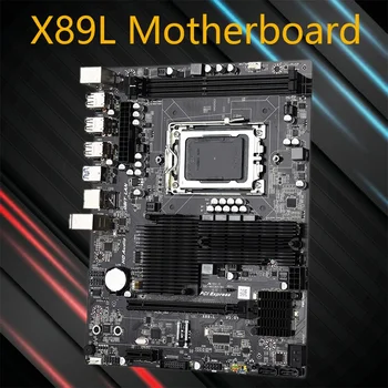 X89L Plokštės M-ATX Dual Channel DDR3 Support 32G Atmintis, USB 3.0 AMD G34 CPU Lizdas