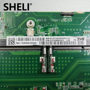SHELI Fujitsu AH555 plokštė SR23Y I5-5200U nepriklausomų plokštė DA0FH9MB6C0 PN:31FH9MB00C0