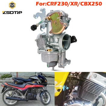 ZSDTRP Motociklo Karbiuratorių, 30mm Angliavandenių Honda CRF230 XR CBX250 CBX 200 CBX200 200cc 250cc Honda Karbiuratorių, 30mm