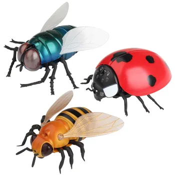 AZMA Infraraudonųjų spindulių RC Pet Nuotolinio Valdymo Gyvūnų Žaislas Smart vabzdžių Skristi Bičių Boružė Išdaiga Anekdotai Radijo naujų Juokingi žaislai vaikams