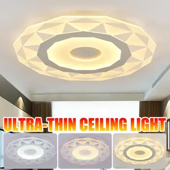 Ultra-plonas Modernios LED Lubų šviestuvas Šviestuvas 20CM Deimanto Formos Namo Šviesos Prieškambario Gyvenamasis Kambarys su Virtuvės, Miegamojo Apšvietimas