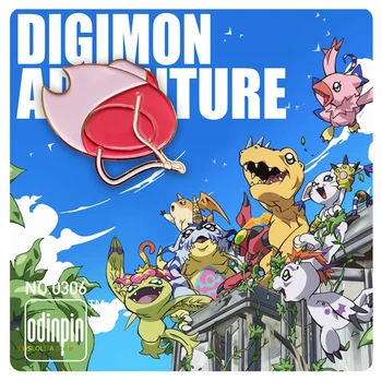 Anime Digimon Digimon Nuotykių TACHIKAWA MIMI Kepurės Ženklelis Mygtuką Medalis Sagė Pin Cosplay Clothings Dekoro Rekvizitai Gimtadienio Dovanos