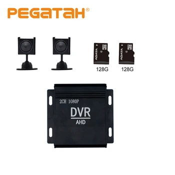 4 colių CCTV DVR, Mini DVR HAINAUT kamera analoginės 1080N 2CHIN1 Už CCTV Kit VGA HDMI Sistemos Saugumo HAINAUT analoginės vaizdo kameros