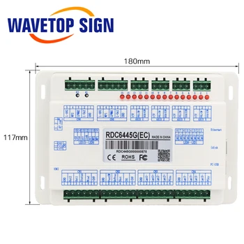 WaveTopSign Ruida RDV6445G CCD Vaizdo Co2 Lazeriu Valdytojas Sistemos naudojimo Lazerinės Pjovimo Graviravimo Staklės