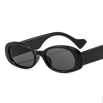 LongKeeper Retro Ovalo Formos Akiniai Nuo Saulės Moterims Moteriški Madinga Vintage Akiniai Nuo Saulės Mados Akiniai Punk Saulės Akiniai Moterų Oculos De Sol