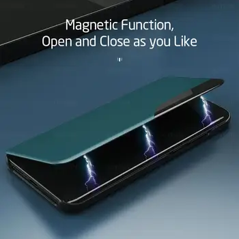Magnetinio Apversti Telefoną Atveju Xiaomi Poco X3 NFC M3 10T Pro 10 Lite atsparus smūgiams 360 Minkštas Atgal Apima Apie Xiomi Redmi 9C 9A 9T Šarvai