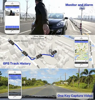 10 colių 4G Automobilių DVR Android 8.1 Stream Galinio vaizdo Veidrodėlis HD 1080P ADAS Brūkšnys Cam Kamera Vaizdo įrašymo Auto Registratorius Dashcam GPS
