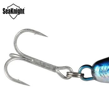 SeaKnight Prekės SK054 Serijos 5VNT/Daug Slankiojo Pieštuku Žvejybos Masalas 19g 110mm Sustiprintas KABLYS MUSTAD 3D EyesHard Žvejybos Masalas