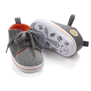 Kūdikių vaikščiojimo batai Kūdikių berniukų Mažylis berniukas sneaker batai, pagaminti iš medvilnės ir Kanapių pluošto su minkšta neslidžia vienintelis Prekės ženklas babyshoes