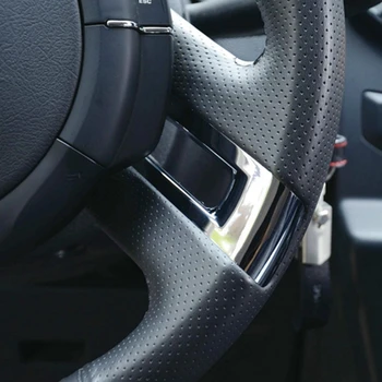 1 Pora ABS Chrome Vairas Dangtelį Įdėkite Lipdukas Apdaila Už Citroen C-Quatre 2012